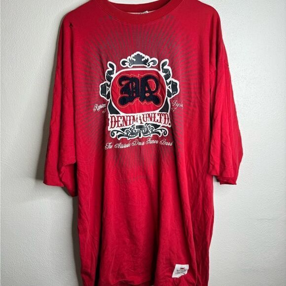 Vintage Y2K ecko unltd short sleeve t shirt men’s size XXL red - Picture 1 of 11